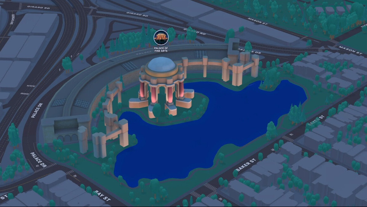 برنامه maps در ios 15