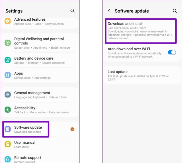 به روز رسانی اندروید