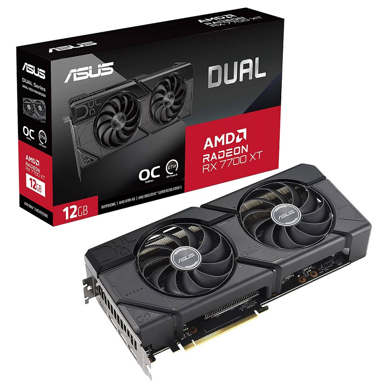 VGA ASUS DUAL-RX7700XT-O12G